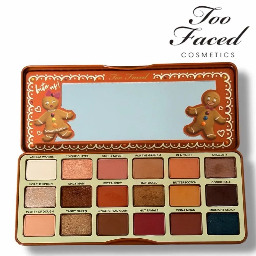 Too Faced Three Eyeshadow Collection - Peach, Gingerbread, Cinnamon